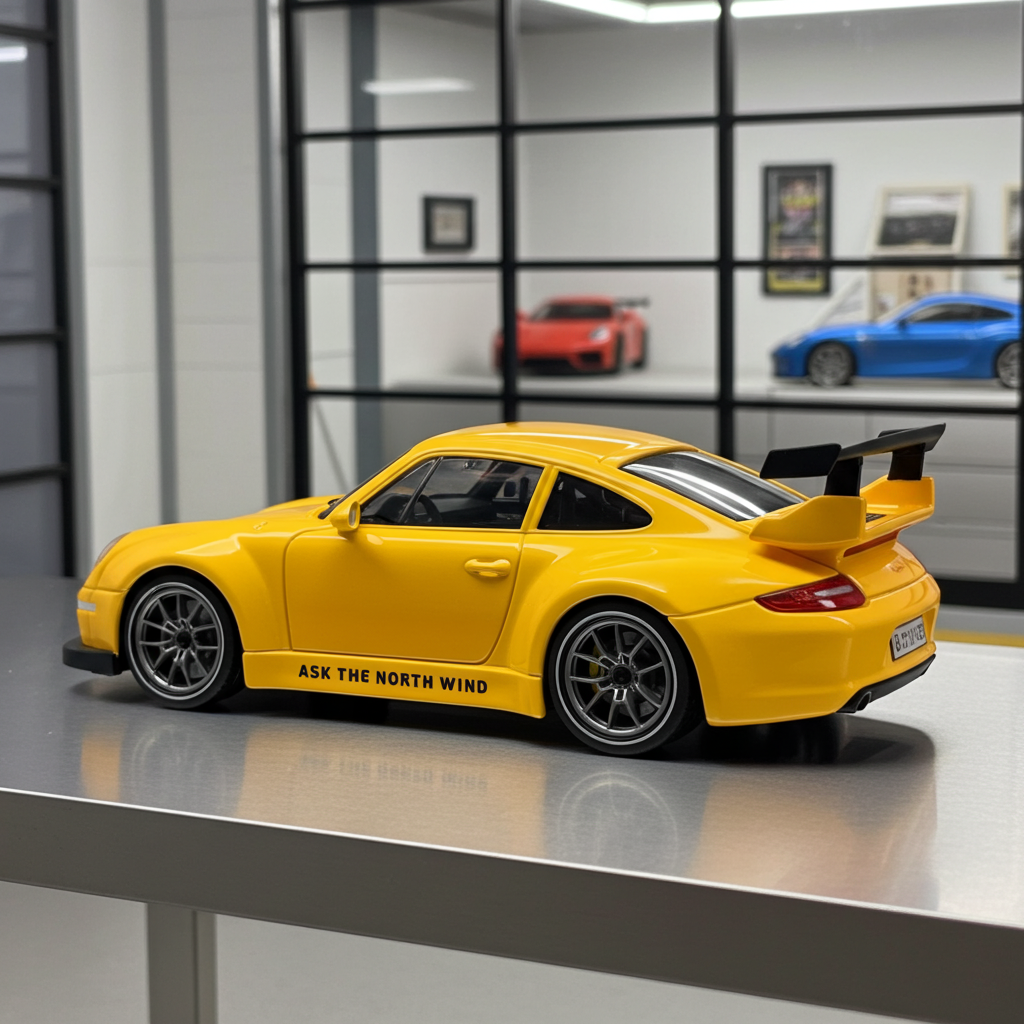 Porsche 911 Turbo RWB | ABS Model | 1:24