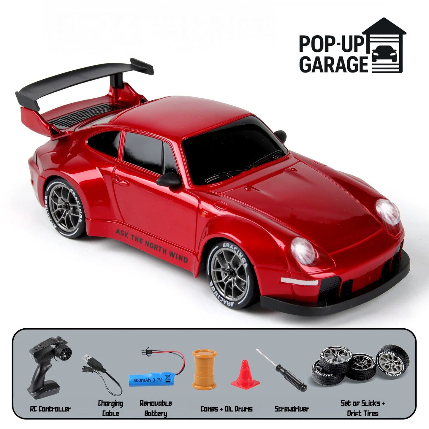 Porsche 911 Turbo RWB | ABS Model | 1:24