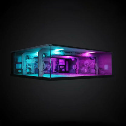 Cyberpunk Underground Garage
