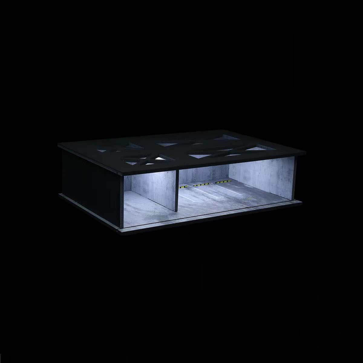 Brutalist Display Underground Garage