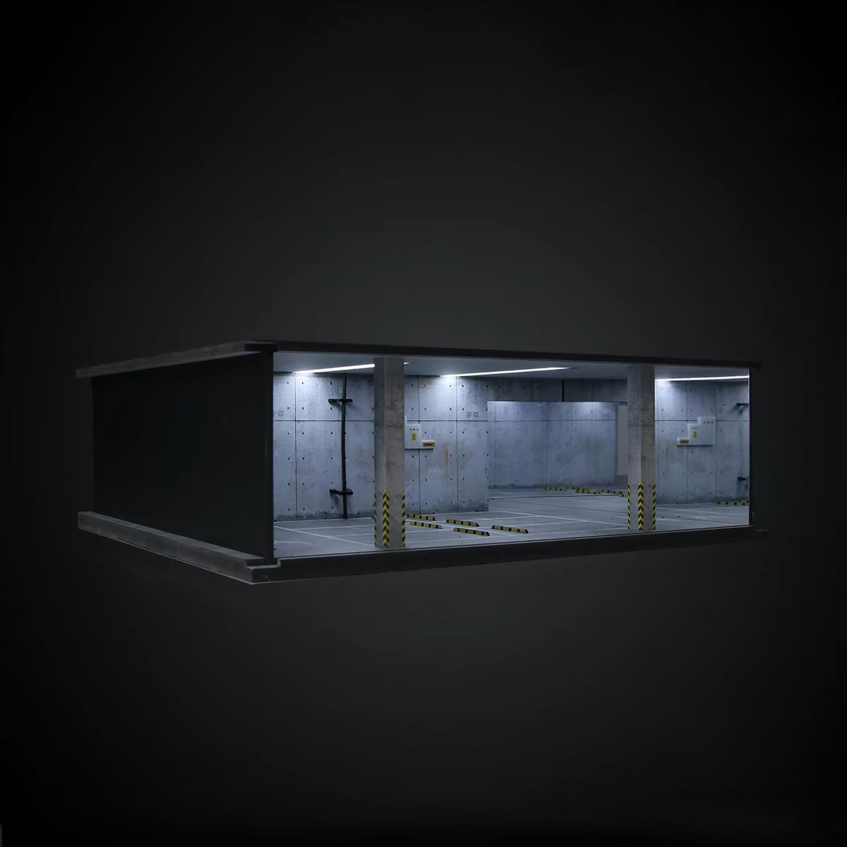 Underground Concrete Parking Garage