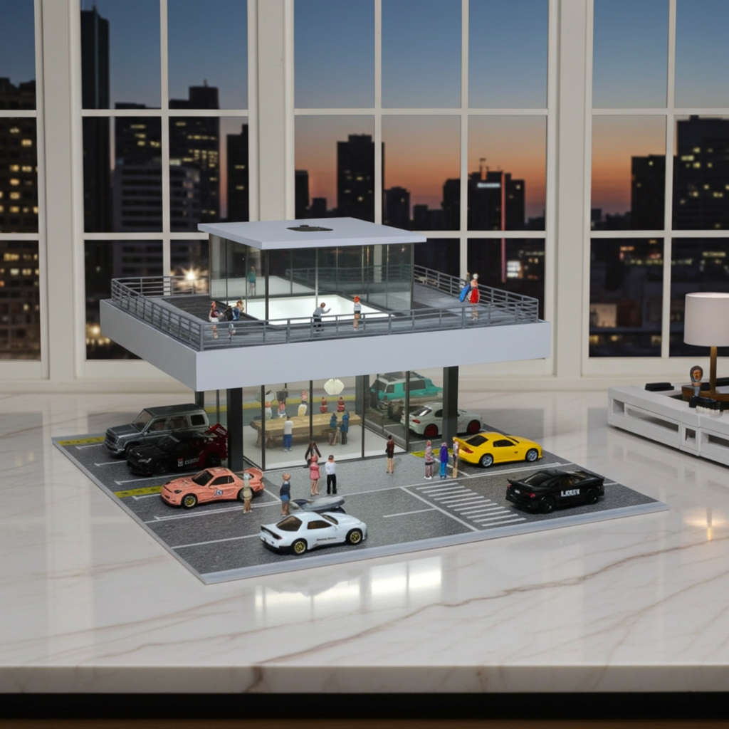 Apple Store met twee verdiepingen