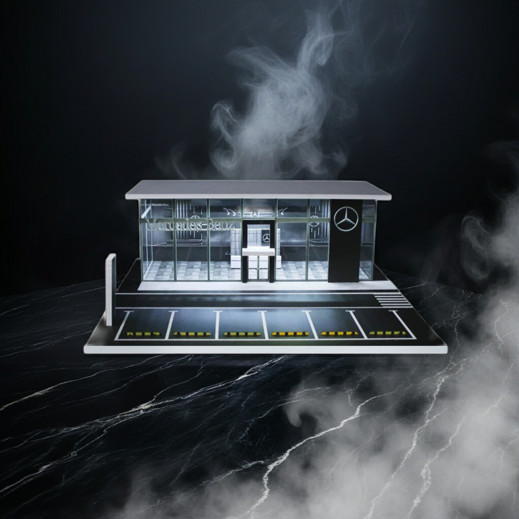 Salle d'exposition Mercedes-Benz