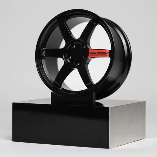 Rays | TE37 | Black (Red)