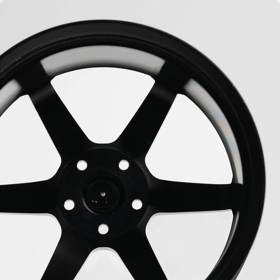 Rays | TE37 | Black (Red)