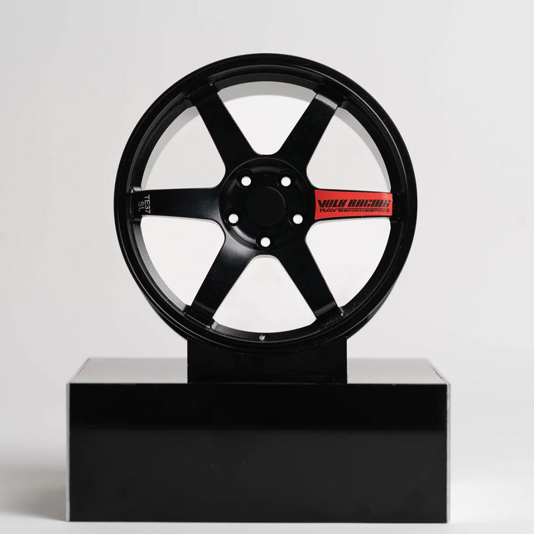 Rays | TE37 | Black (Red)