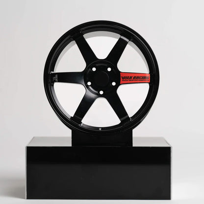 Rays | TE37 | Black (Red)