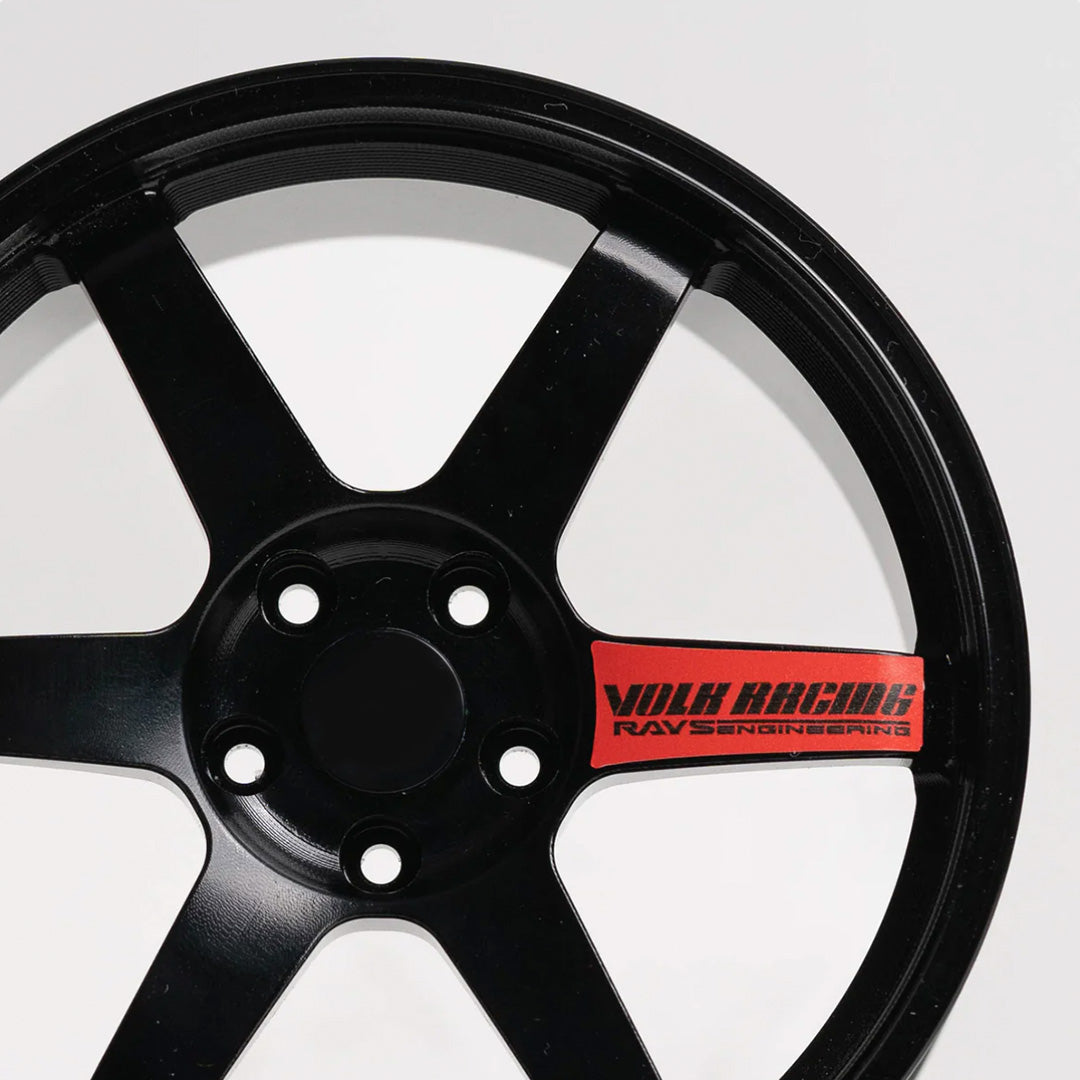 Rays | TE37 | Black (Red)