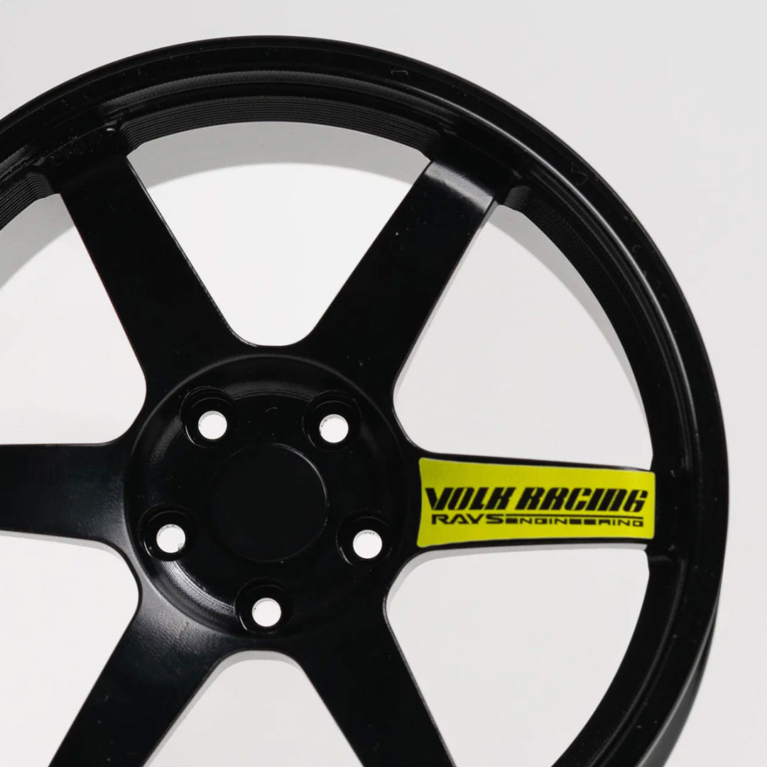 Rays | TE37 | Black (Yellow)