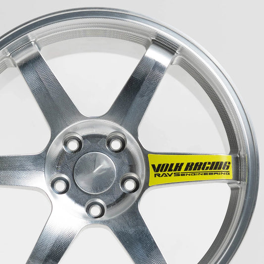 Rays | TE37 | Silver (Yellow)