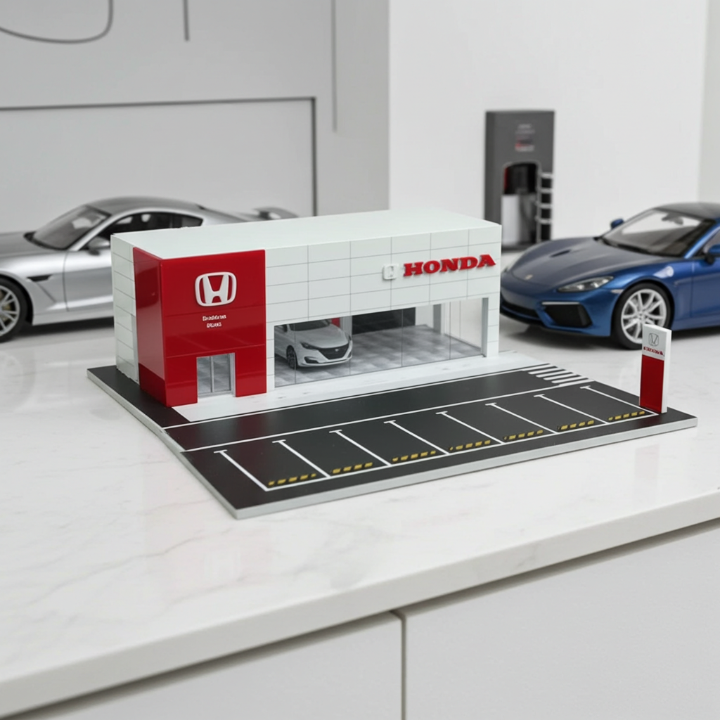 Salle d'exposition Honda