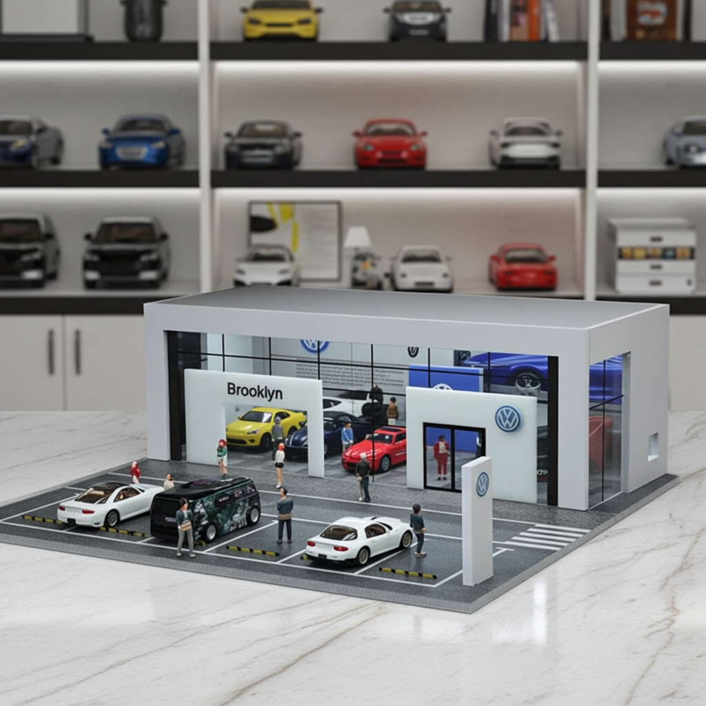 Volkswagen showroom