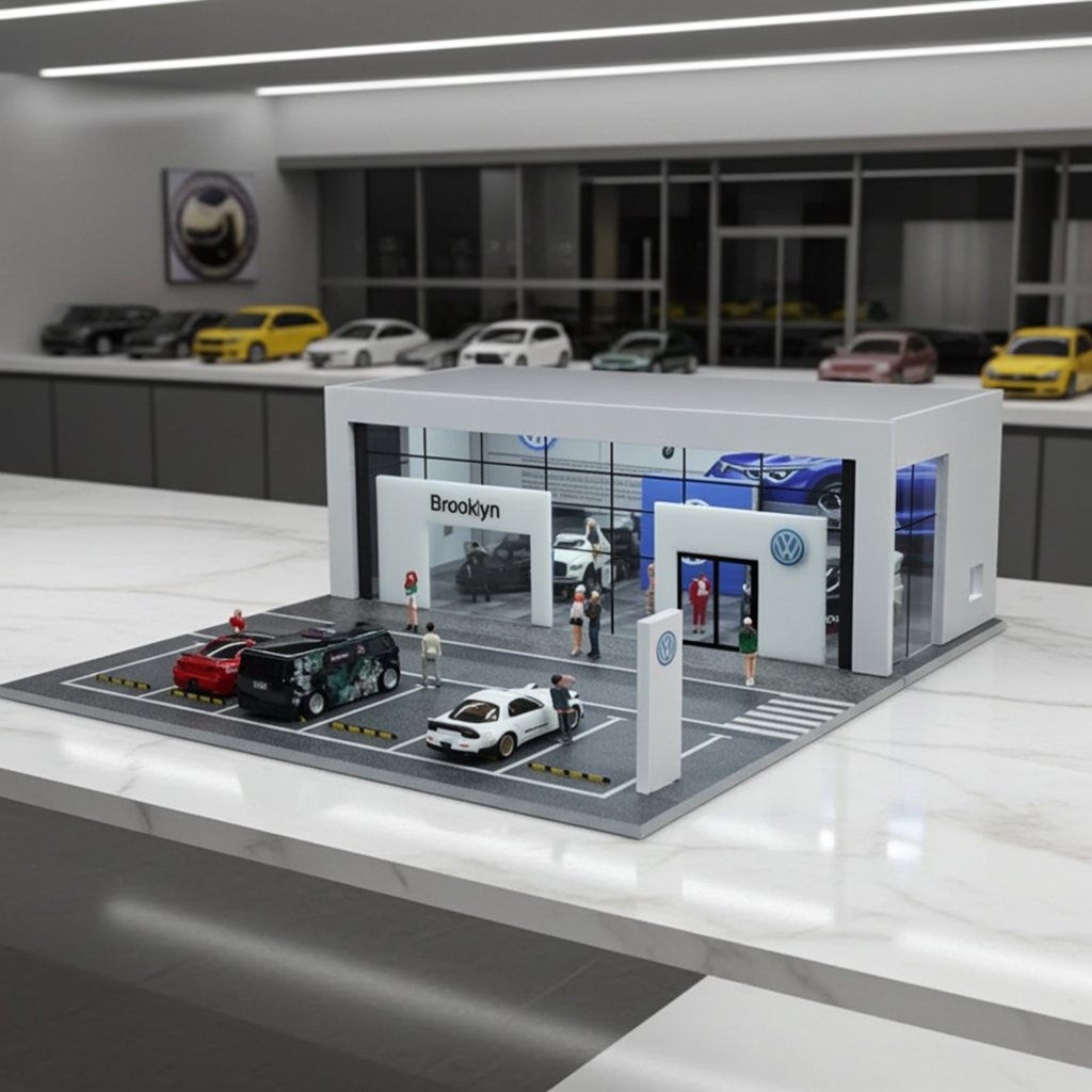 Volkswagen showroom