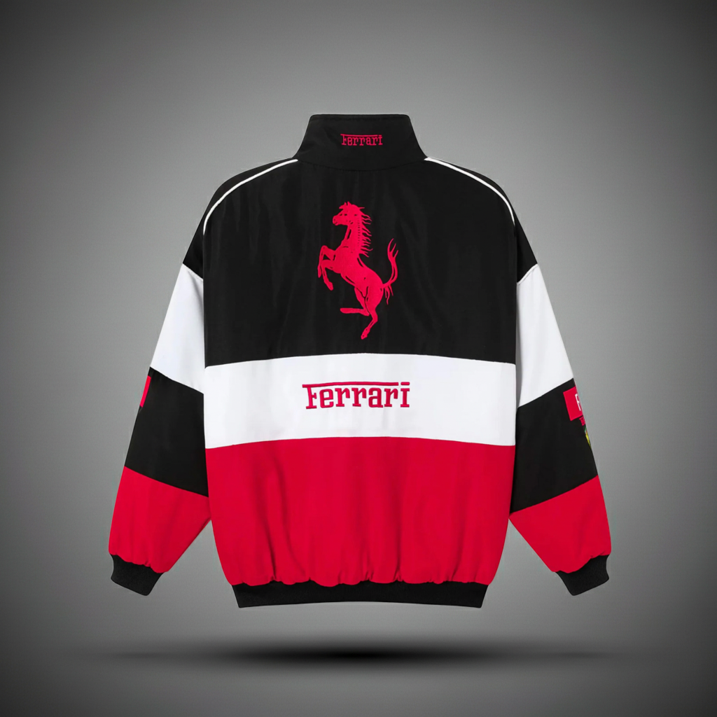 Ferrari F1 Jacket [Black & Red]