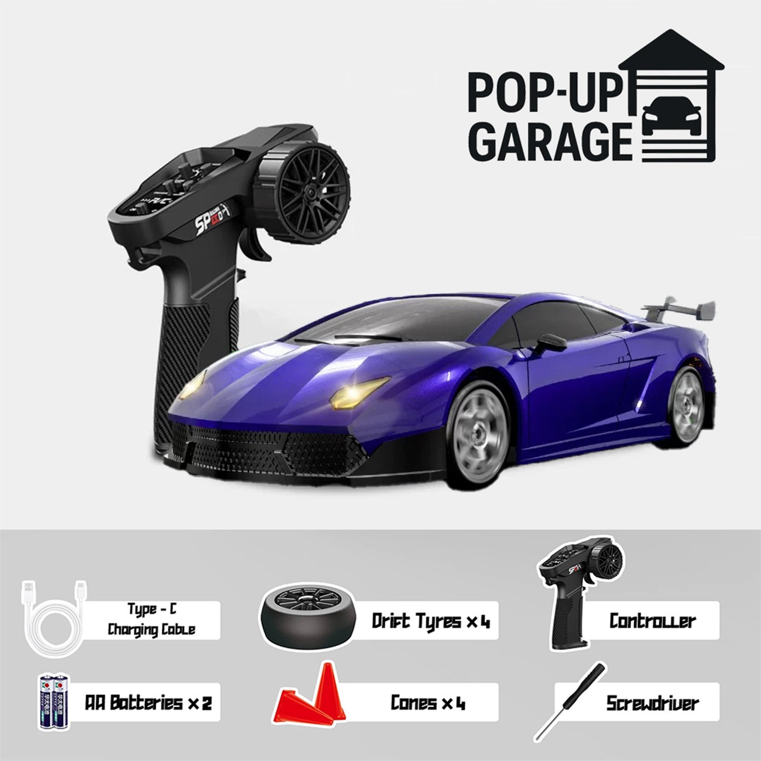 Lamborghini Murciélago LP 670-4 SV | RC Turbo Drifters | Pop-Up