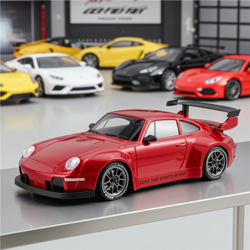 Porsche 911 Turbo RWB | ABS Model | 1:24