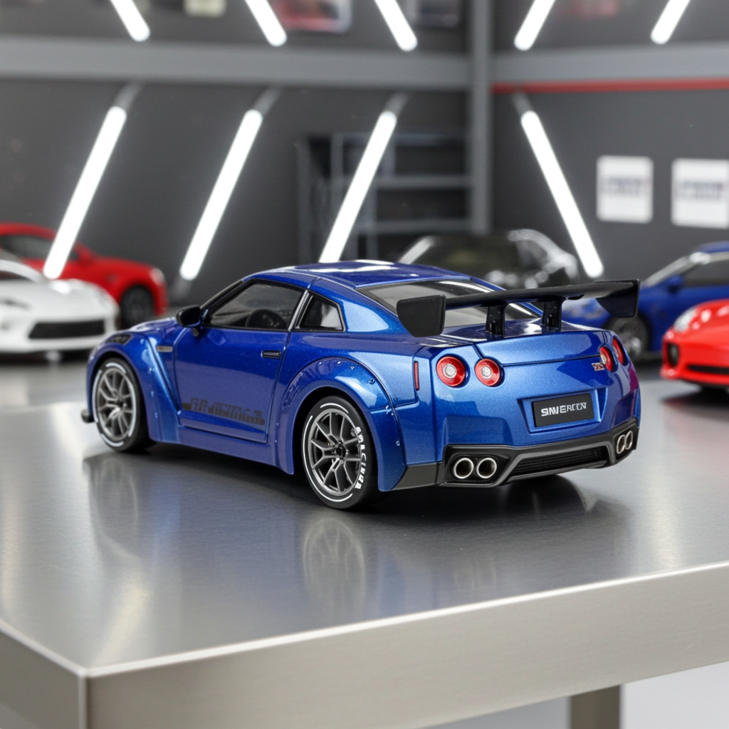 Nissan GT-R R35 Widebody | ABS Model | 1:24