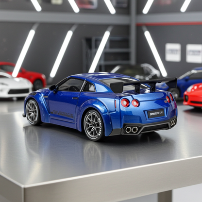 Nissan GT-R R35 Widebody | ABS Model | 1:24
