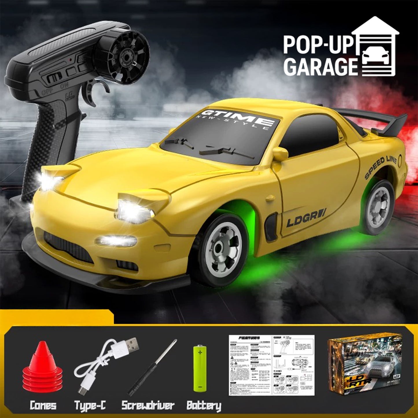 Mazda RX-7 FD3S | Modèle ABS | 1:64