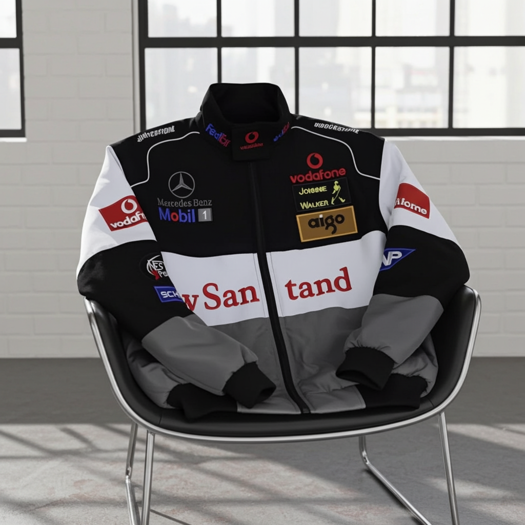 Mercedes-Benz F1 Vintage Jacket [Grey]
