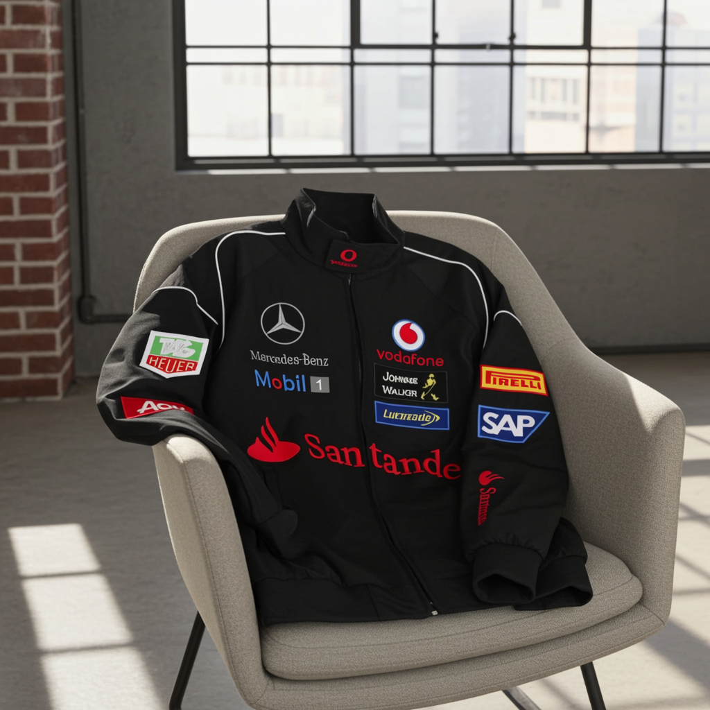 Mercedes-Benz F1 Vintage Jacket [Grey]