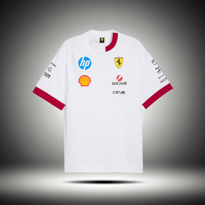 Scuderia Ferrari Drivers T-Shirt 2025 - Miami Special Edition