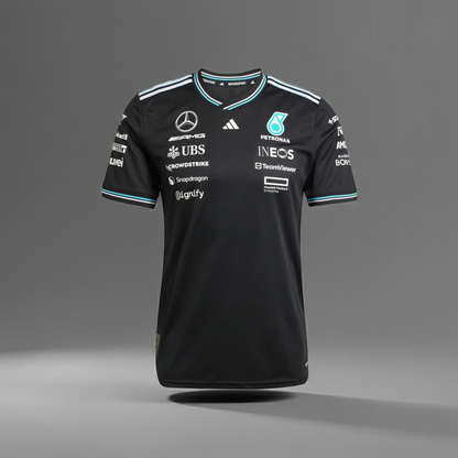 Mercedes AMG Petronas Drivers T-Shirt 2025 [Black]