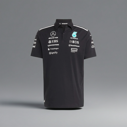 Mercedes AMG Petronas Team Polo 2025 [Noir]