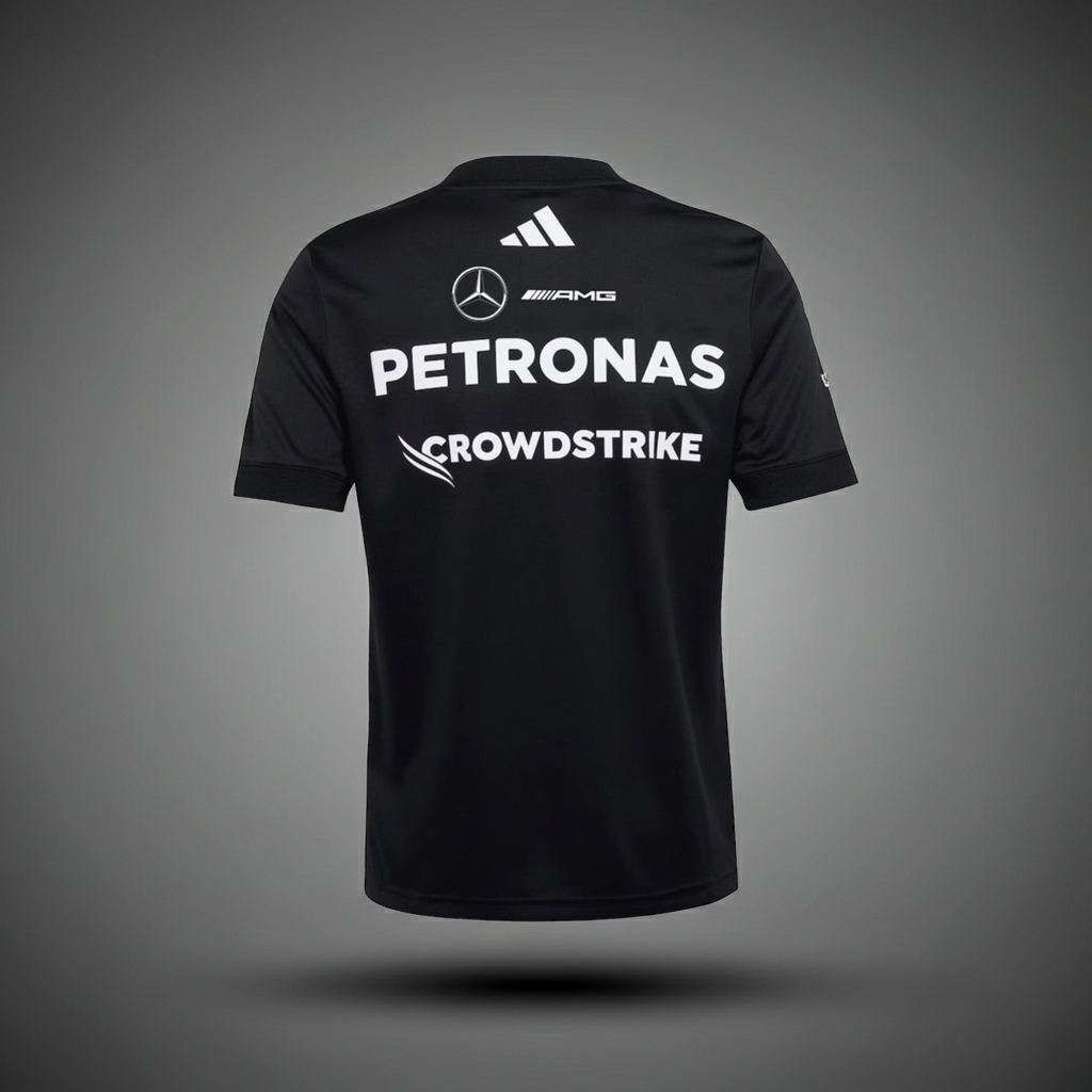 Mercedes AMG Petronas Team T-shirt 2025 [Zwart]