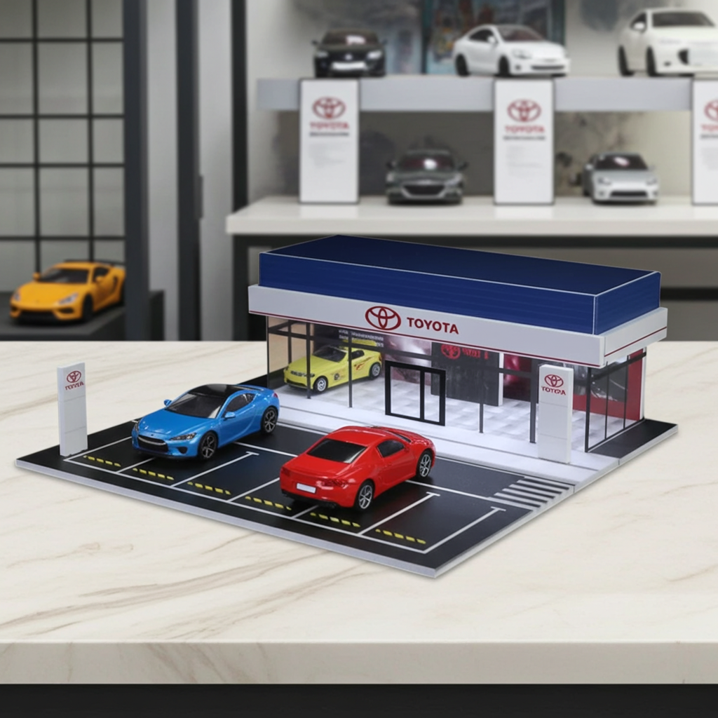 Salle d'exposition Toyota