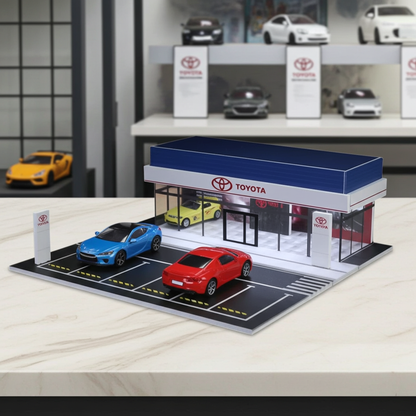 Salle d'exposition Toyota
