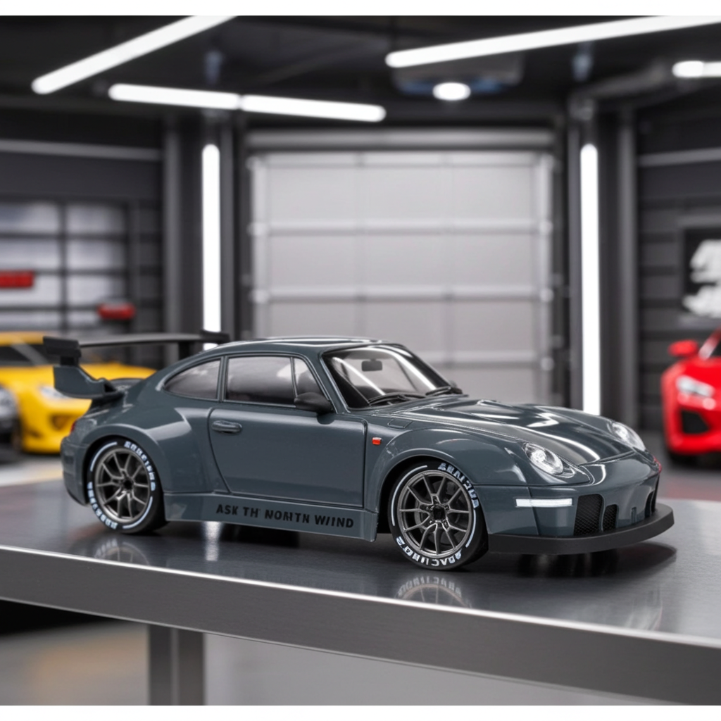 Porsche 911 Turbo RWB | ABS Model | 1:24