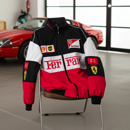 Ferrari F1 Jacket [Black & Red]