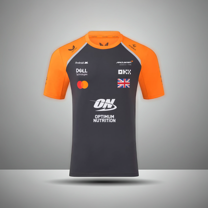 T-shirt des pilotes McLaren de Formule 1 2025 [Lando Norris - Phantom]