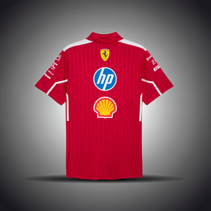 T-shirt des pilotes Scuderia Ferrari 2025 - Édition spéciale Monza